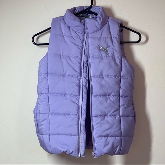 Puma Kid’s Vest in Lilac Purple size Small(7-8) - Picture 7 of 11